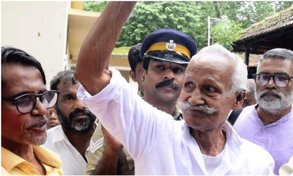 gro vasu s talk against pinarayi vijayan became headache to kerala police