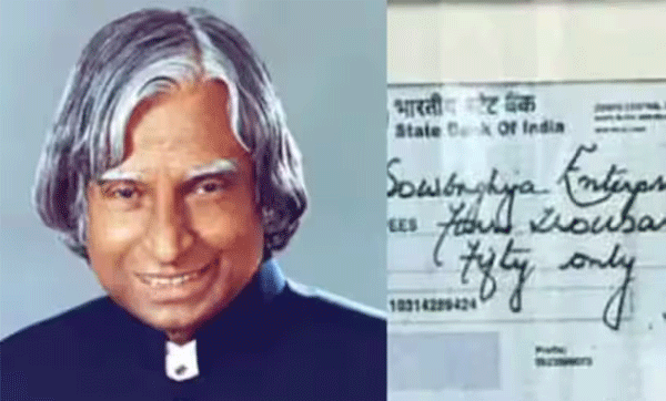 apj abdul kalam received grinder as gift then paid its money