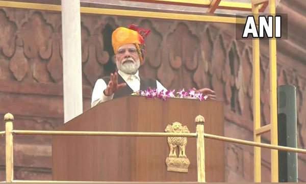 PM Modi In his 10th Independence Day speech