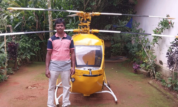 farmer make helicopter