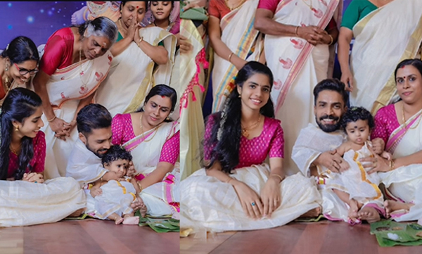 Guinness Pakru shared pictures of their second daughter's Annaprasham ceremony