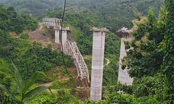 17 Killed As Under-Construction Railway Bridge Collapses In Mizoram