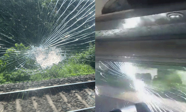 incident of stone pelting on vandebharat one in rpf custody
