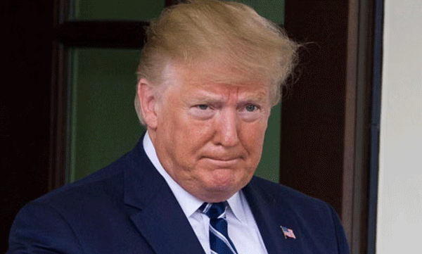 former us president donald trump has surrendered