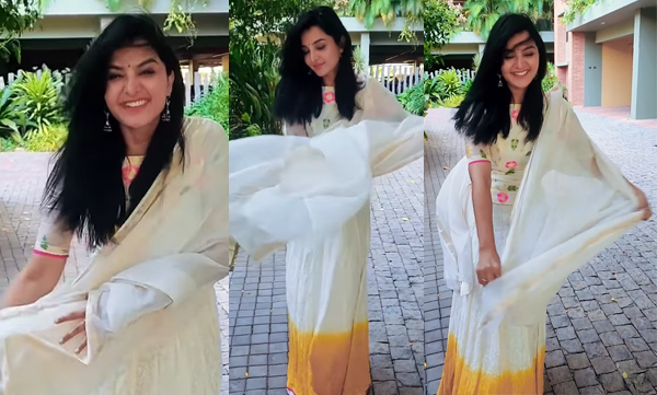 Manjuwariyar's Onam Photoshoot  with a cute video, pictures trending