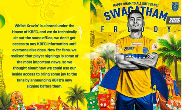 kerala blasters fc signs midfielder freddy lallawmawma