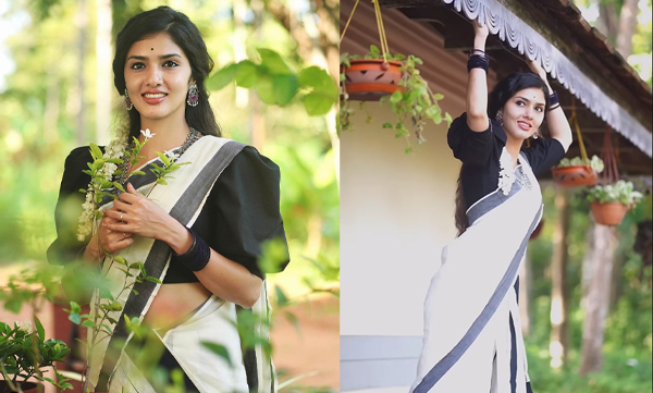 Gayathri Suresh shares onam colorful pictures