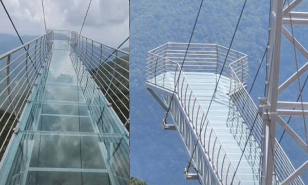  vagamon cantilever glass bridge to be inaugurated tomorrow