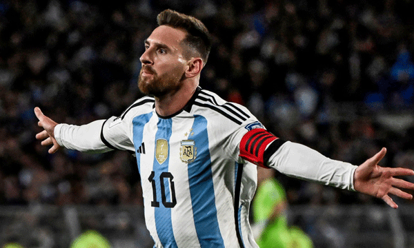 Lionel Messi hits trademark-style freekick to get Argentina
