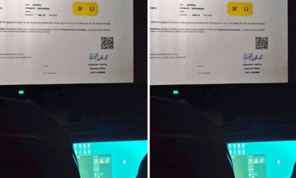 Young man working on laptop while watching 'Jawan' in theatre: Criticized by audience