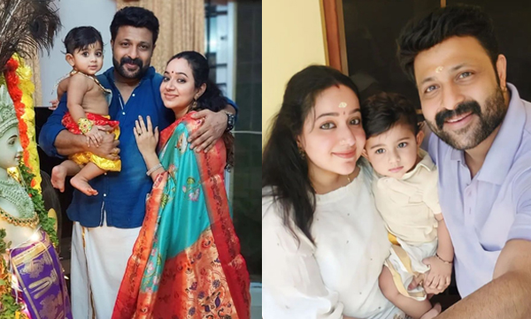 chandra-lakshman-actress-first-onam-sreekrishna-jayanthi-son-photos