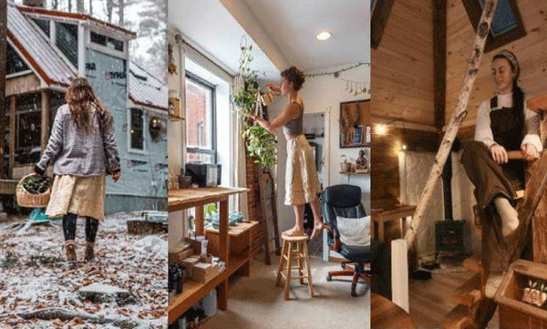 Tired of city life: Moved to the forest: 25-year-old says life is comfortable