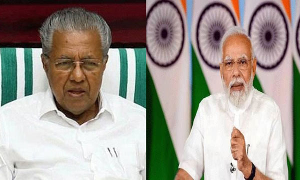Pinarayi Vijayan wishes the Prime Minister on his birthday