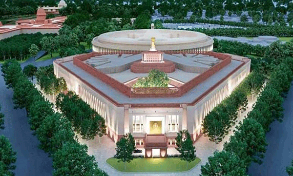 voting facilities were tested in the new parliament warning for women s reservation bill