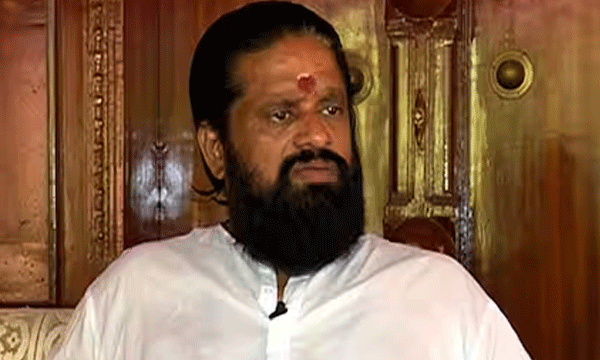 yogakshema sabha against minister k radhakrishnan