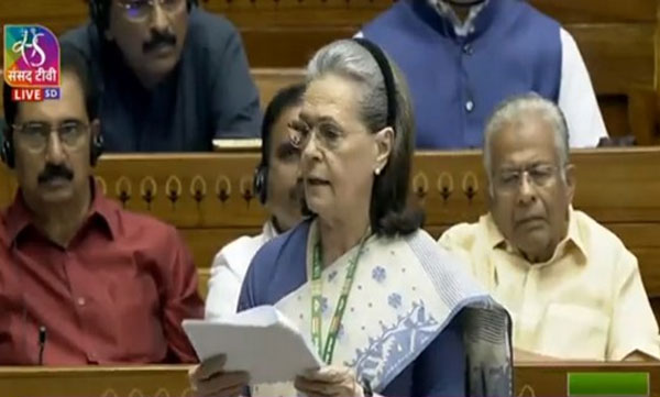 Sonia Gandhi seeks immediate implementation of Women's Reservation Bill, seeks quota for SC, ST, OBC