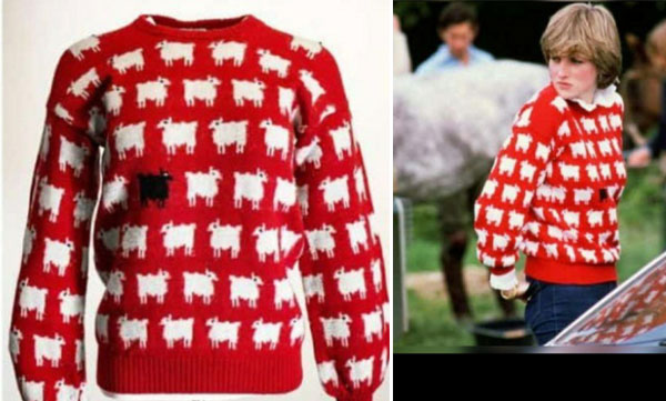 
Princess Diana's 'Black Sheep Sweater' sold at auction for Rs 9 crore; Sales for a record amount