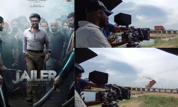 Jailer team released the BTS of the action scene shot with eight cameras