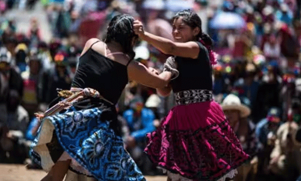 Having problems with each other? Let's Get Beaten Up: Peru's Weird Ritual gone viral