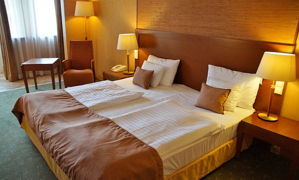 The main bedroom should be in the corner.