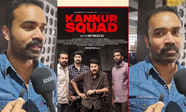  Rony David, actor and script writer of Kannur Squad is overwhelmed of movie success