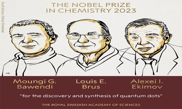 Moungi Bawendi, Louis E Brus and Alexey Ekimov bagged Nobel Prize 2023 in Chemistry