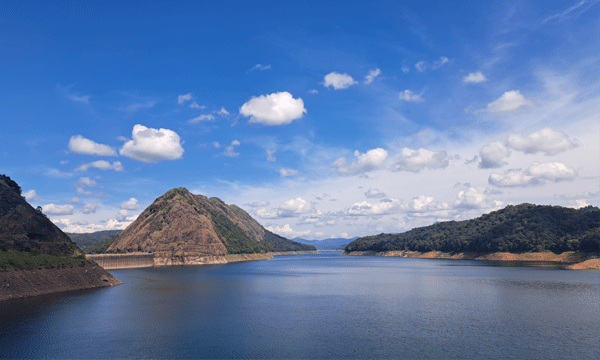 water fill in KSEB dam