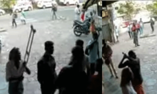  man brutally beaten up ganja gang