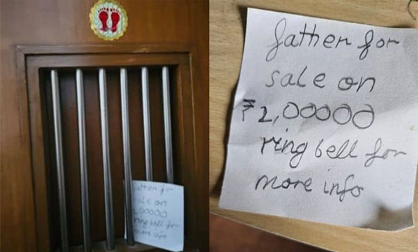 'Father for sale price two lakh': girl's notice goes viral
