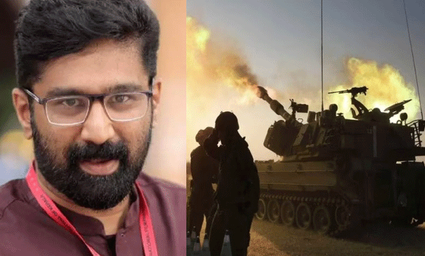 v t balram on israel palestine conflict