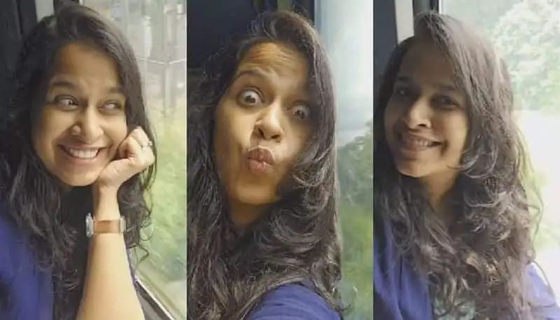 Sadhika shares a cute video from journey