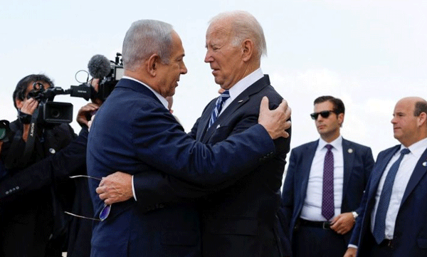 
Joe Biden came directly to Israel and announced his support