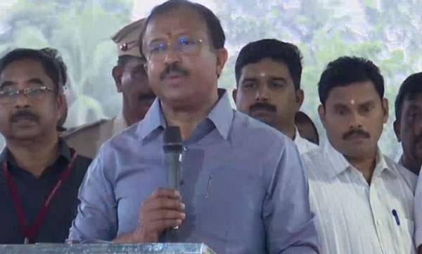 Vande barath stop at Chengannur, train schedule disruption will be solved ; Mos V . Muraleedharan