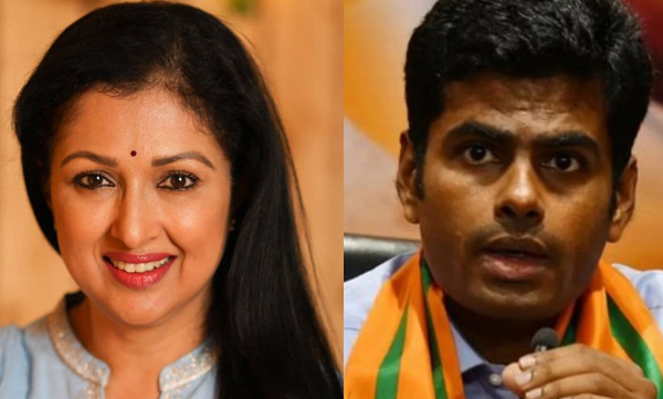 'ഞങ്ങൾ ഗൗതമിയുടെ പക്ഷത്താണ്, തെറ്റിദ്ധാരണയുണ്ടായതാണ്';നടി പാർട്ടി വിട്ടതിൽ പ്രതികരിച്ച് അണ്ണാമലൈ