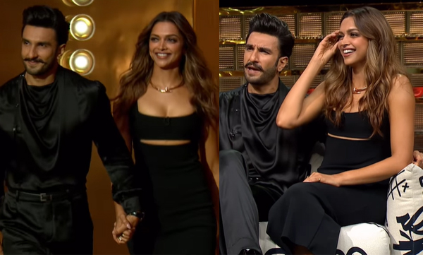 Deepika and Ranveer talk about their love story and secret engagement in leaked promo of 'Koffee with Karan"