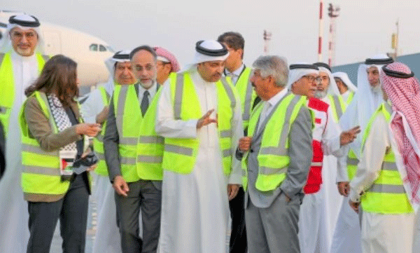  Bahrain Sent its First Humanitarian Aid Shipment to Gaza
