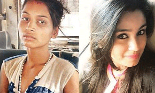 actress who became beggar 