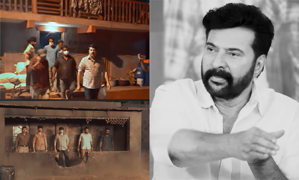 Mammootty company released behind the scenes video of Kannur Sqaud movie