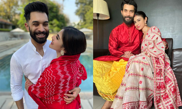 Mouni Roy Is Missing Her Husband On Dussehra, Drops Candid Photos