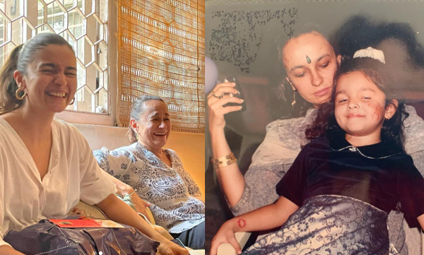 Alia Bhatt and Soni Razdan (Image Source: Instagram)