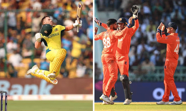 world cup 2023 Netherlands  needs 400 runs to win against   Australia 