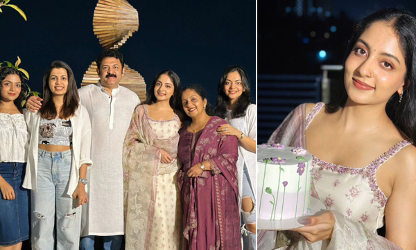 actor-krishnakumar-shares-pics-of-ishaani-twenty-third-birthday-celebration