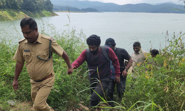 youth trapped in forest