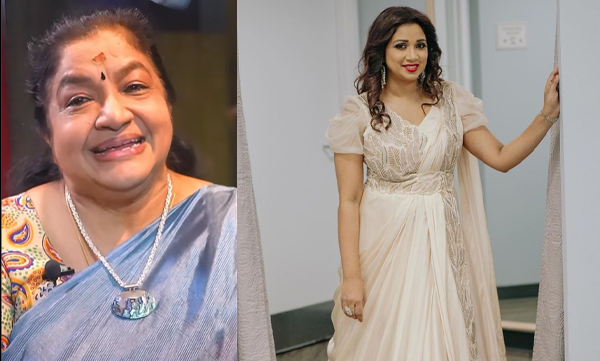 Singer sreya ghoshal shares ks chithra video