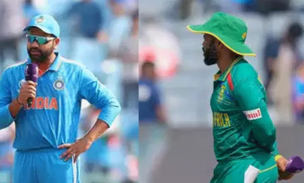 india won the toss against south africa in odi world cup 2023