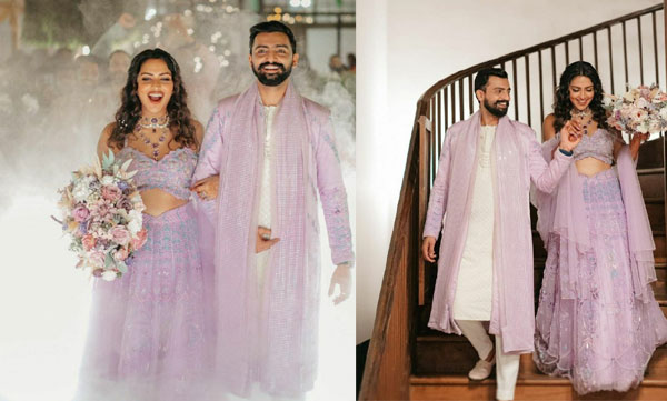 
Actress Amala Paul gets married; Best wishes to the stars