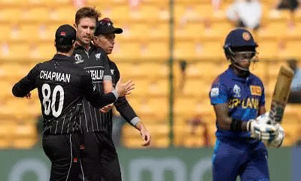 icc world cup 2023  new zealand won the toss and elected to field