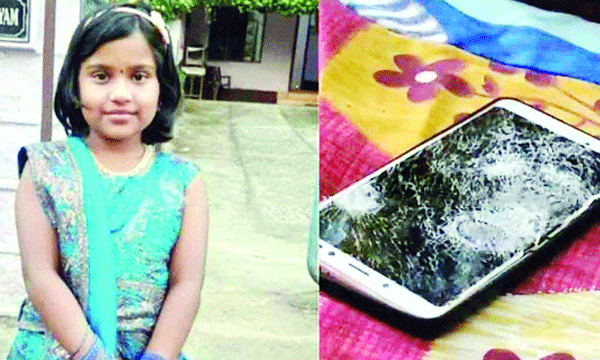 adithyasree  death cause suspect pig cracker explosion 