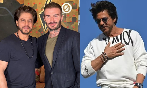 Shah Rukh Khan shares picture and beautiful note with David Beckham