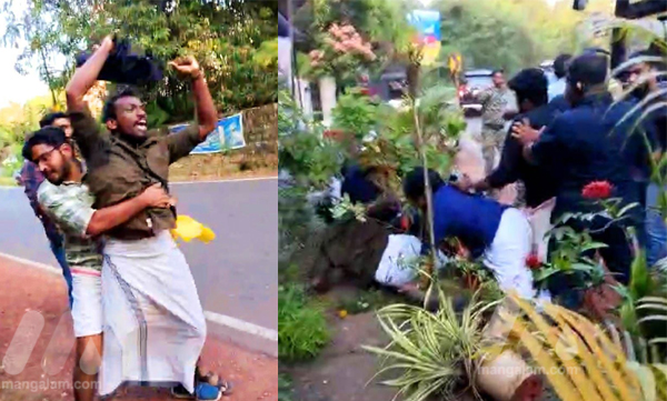 kerala-cm-pinarayi-vijayan-black-flag-nava-kerala-sadass-pazhayangadi-clash-cpm-congress